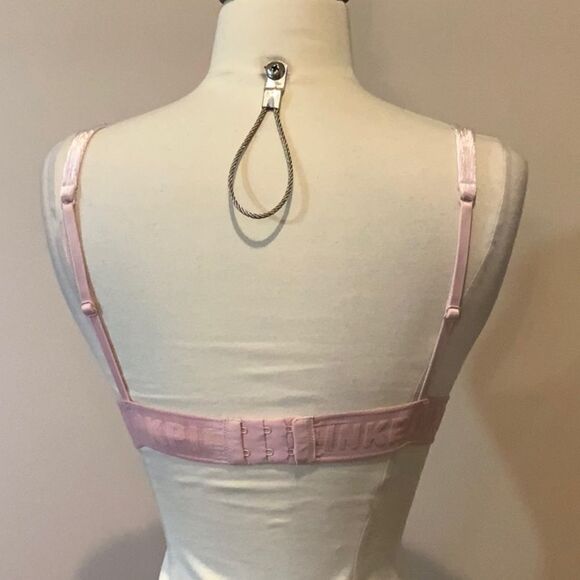 VS Pink Velvet Triangle Bralette in Baby Pink Small - Picture 5 of 10